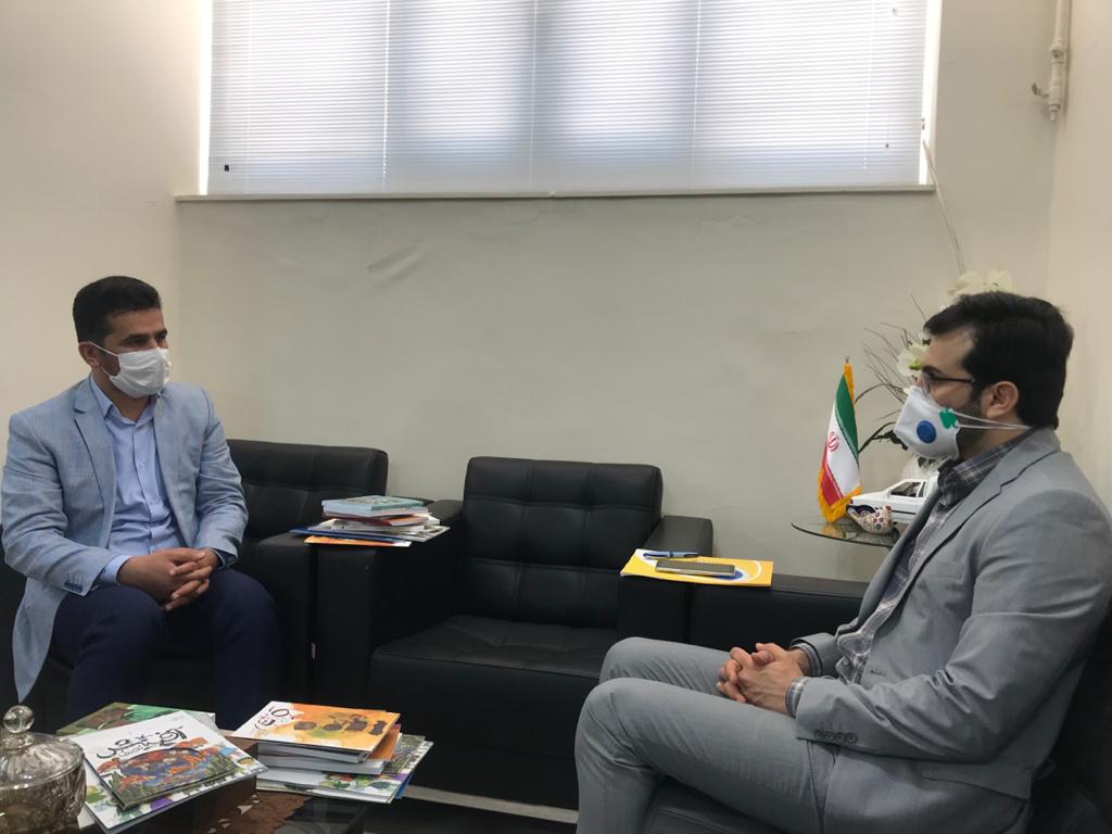 مدیرعامل شرکت ساب خوزستان با مدیرکل کانون پرورش فکری کودکان و نوجوانان دیدار کرد