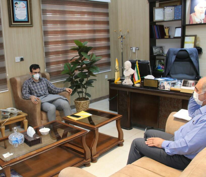 مدیرعامل شرکت ساب خوزستان با مدیرکل راه آهن جنوب دیدار کرد